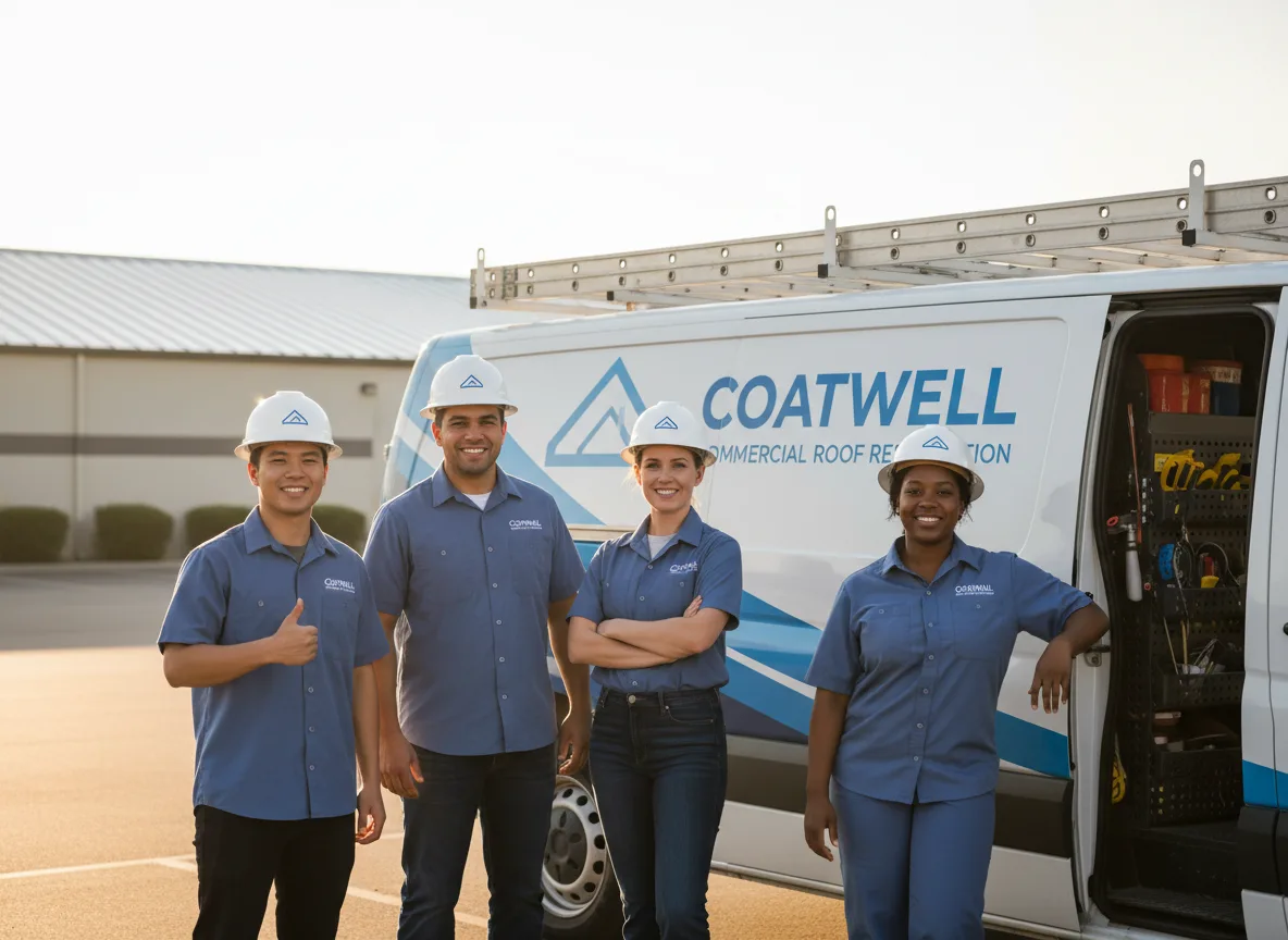 Commercial roof coating company in Olton, TX